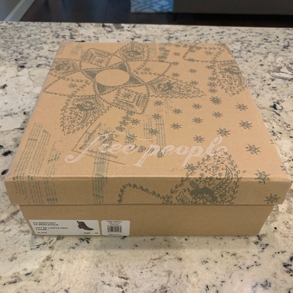 NEW $178 Free People City of Lights Heel Boots 9 - Picture 12 of 14